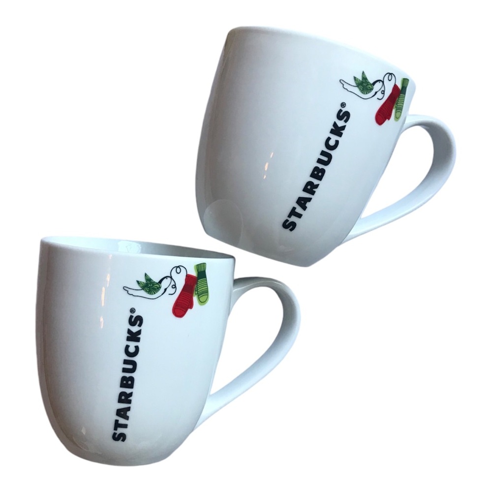 Starbucks Christmas Mittens Mugs